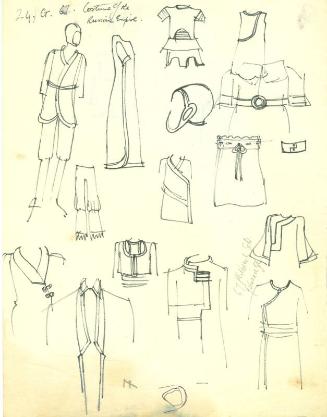 Multidrawing of Outfit Designs