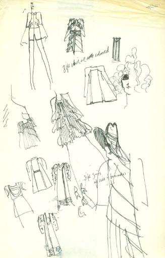 Multidrawing of Dresses