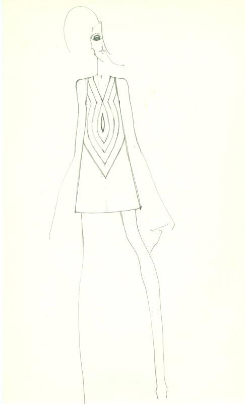 Drawing of Dress