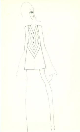 Drawing of Dress