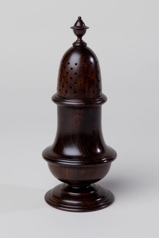 African Blackwood Castor by Jill and John Adron