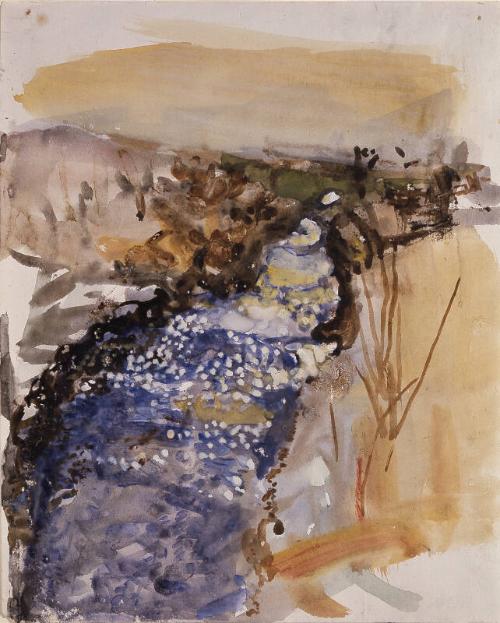 Burn And Ditch, Catterline by Joan Eardley