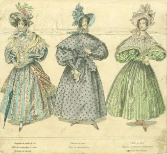 Coloured Fashion Plate