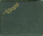 Green Leather Autograph Book