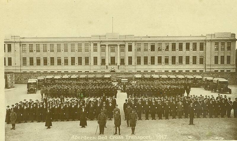 Photograph of Aberdeen Red Cross Transport