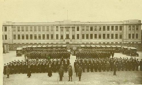 Photograph of Aberdeen Red Cross Transport