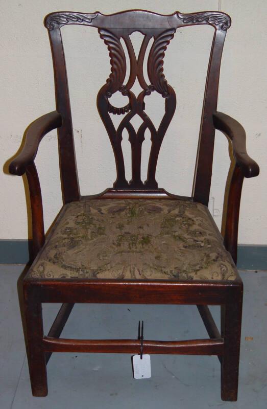 Mahogany Armchair