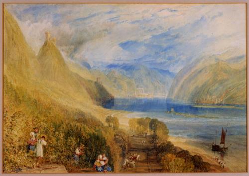 Baccharach On The Rhine by Joseph Mallord William Turner