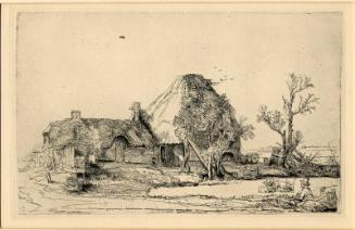 Cottage Farm by Rembrandt Van Rijn