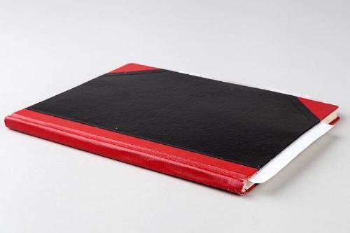 Notebook (associated with napkin ring collection)