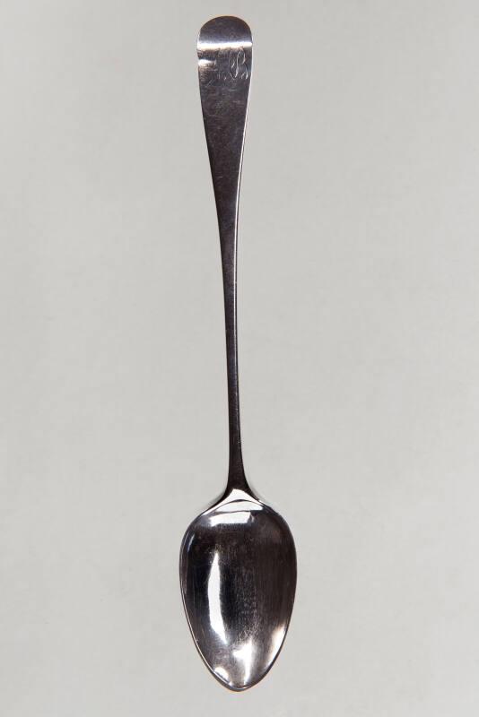Silver Egg Spoon by James Smith