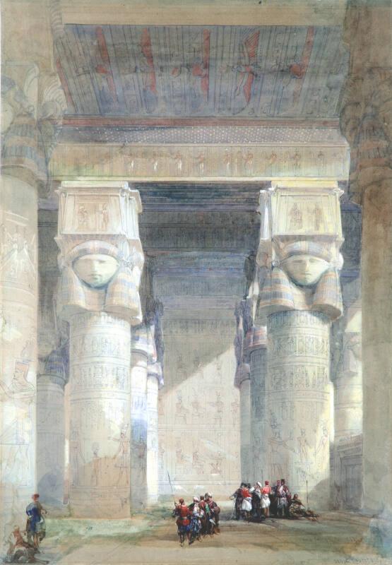 Ancient Tartyris, Upper Egypt by David Roberts