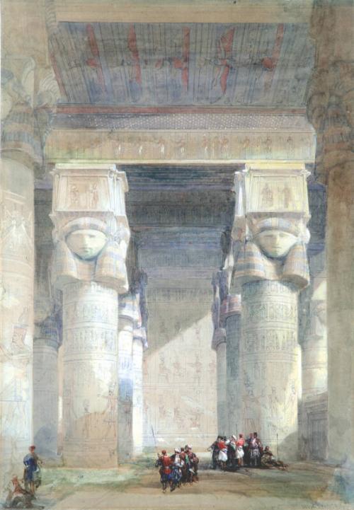 Ancient Tartyris, Upper Egypt by David Roberts