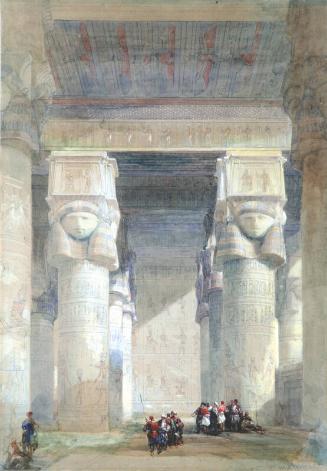 Ancient Tartyris, Upper Egypt by David Roberts