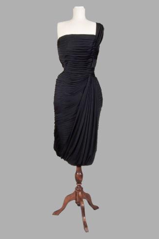 Ruched Little Black Dress