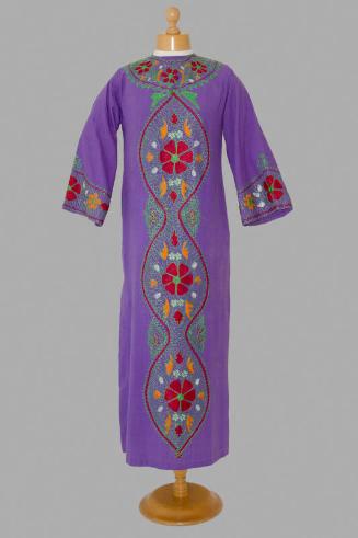 Purple Embroidered Kaftan