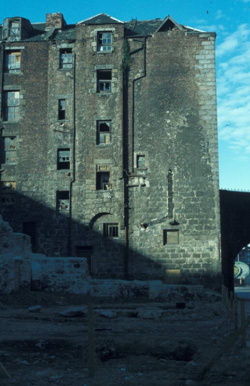 Backs of Houses, Marischal Street from Virginia Street