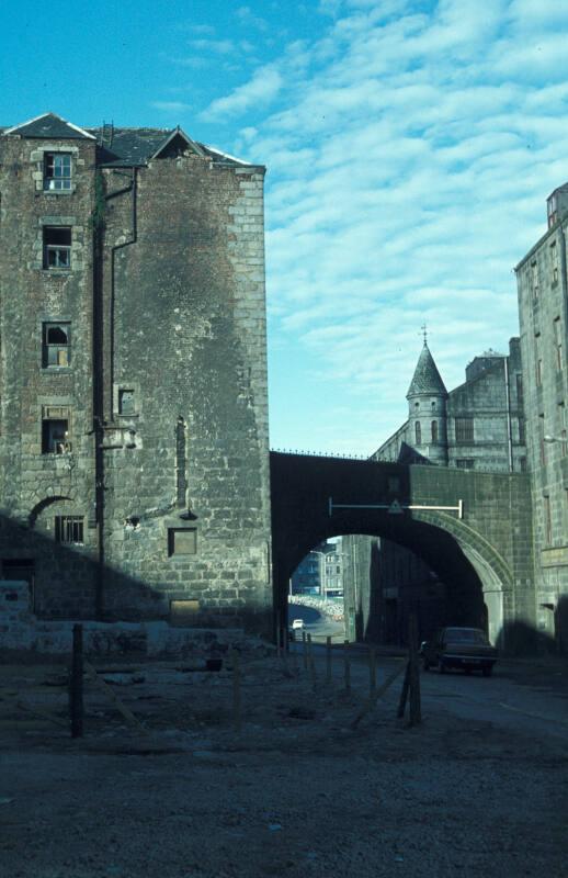 Backs of Houses, Marischal Street from Virginia Street