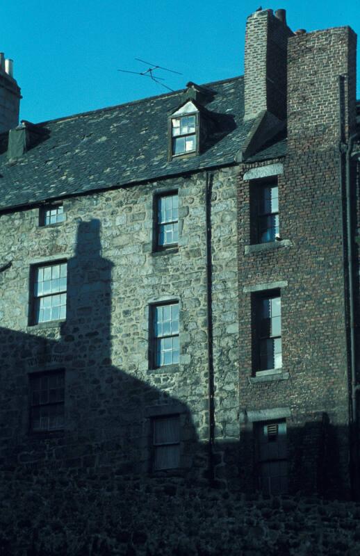 Backs of Houses, Marischal Street from Virginia Street