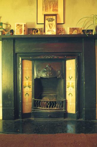 Interior With Fireplace,  Student Flat, Holburn Street