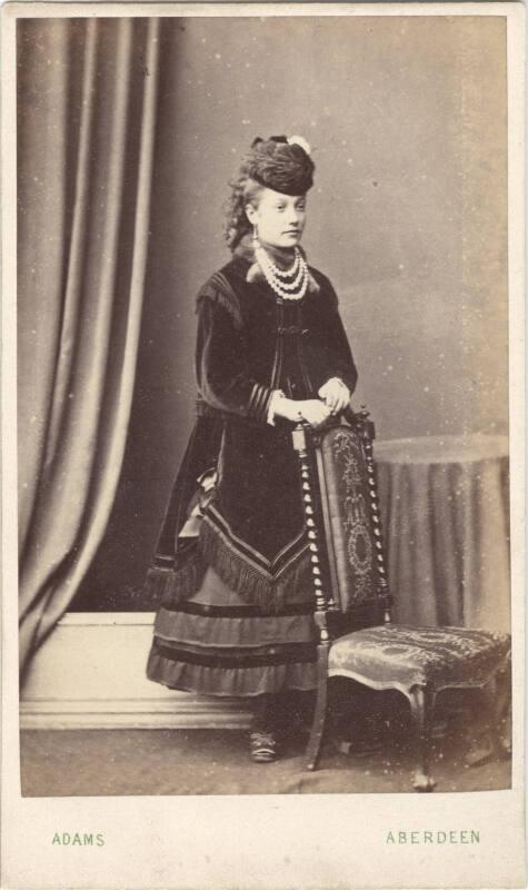 Studio Photograph of a Lady