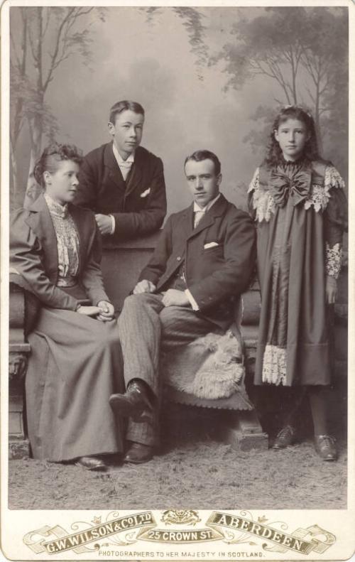 Studio Photograph of a Family Group