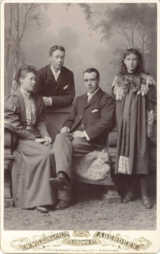 Studio Photograph of a Family Group