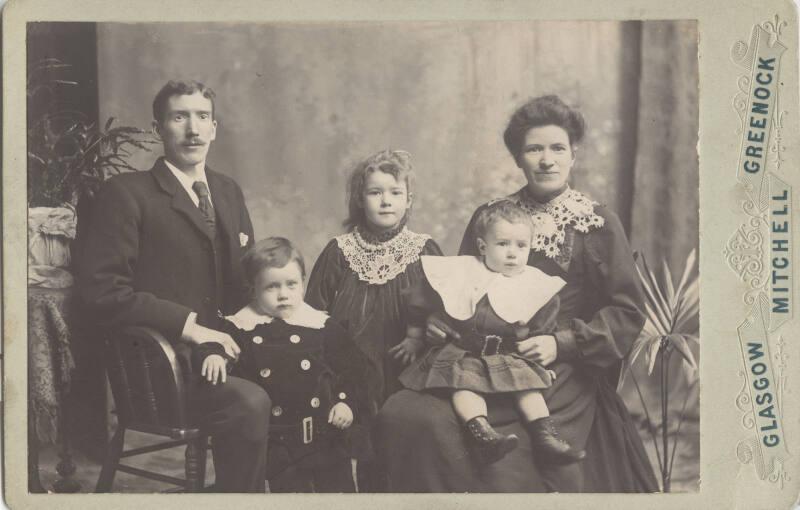 Studio Photograph of Family Group