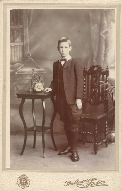 Studio Photograph of a Boy