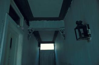 Gas Light in Tenement Lobby, Richmond Street