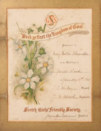 Presentation Certificate