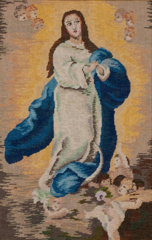 The Assumption Needlepoint Picture