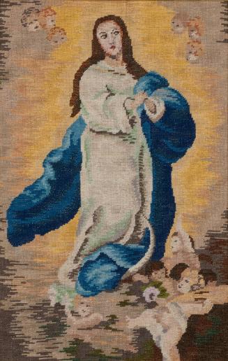 The Assumption Needlepoint Picture