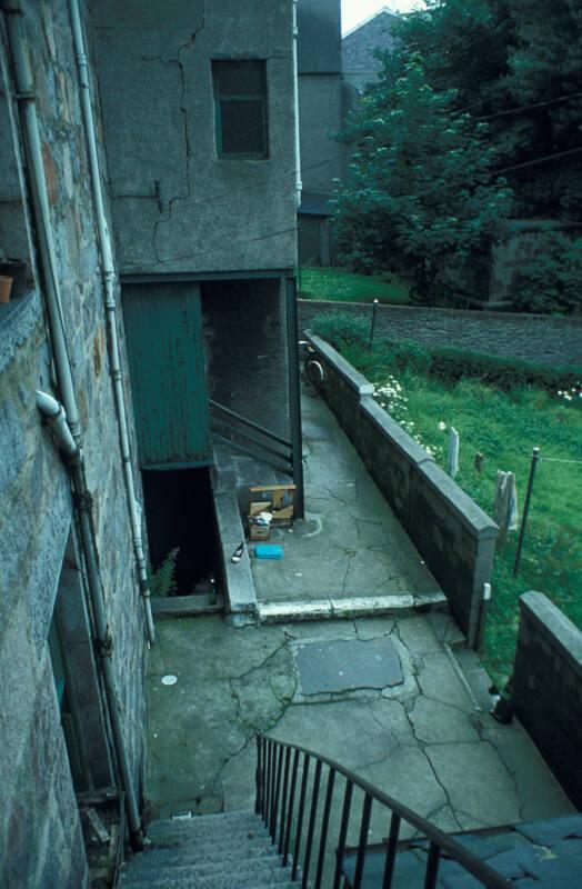 Back Area of Tenement Holburn Street