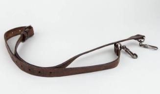 Leather Strap With Metal Attachments