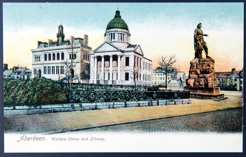 Aberdeen Wallace Statue and Library