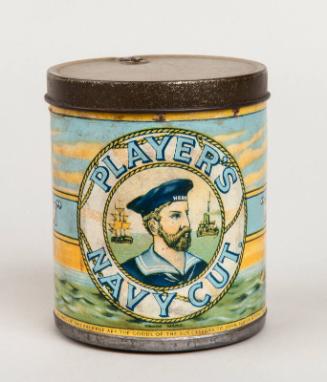 Full Tin of 'Players Navy Cut' Cigarettes