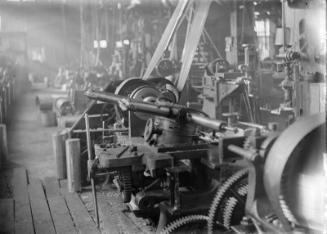 Machine Shop With Lathes 