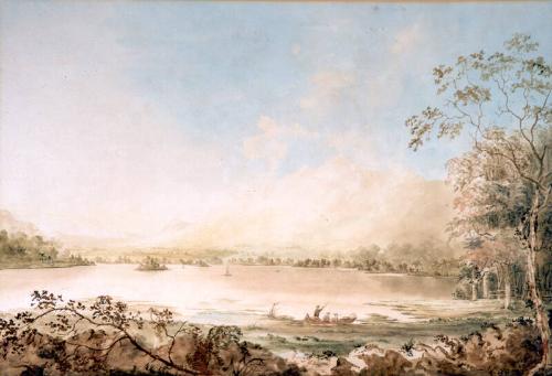 Keswick Lake by Paul Sandby