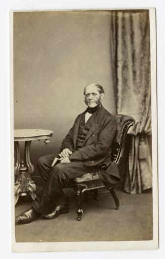 Carte de Visite - Unidentified Portrait of a Seated Man