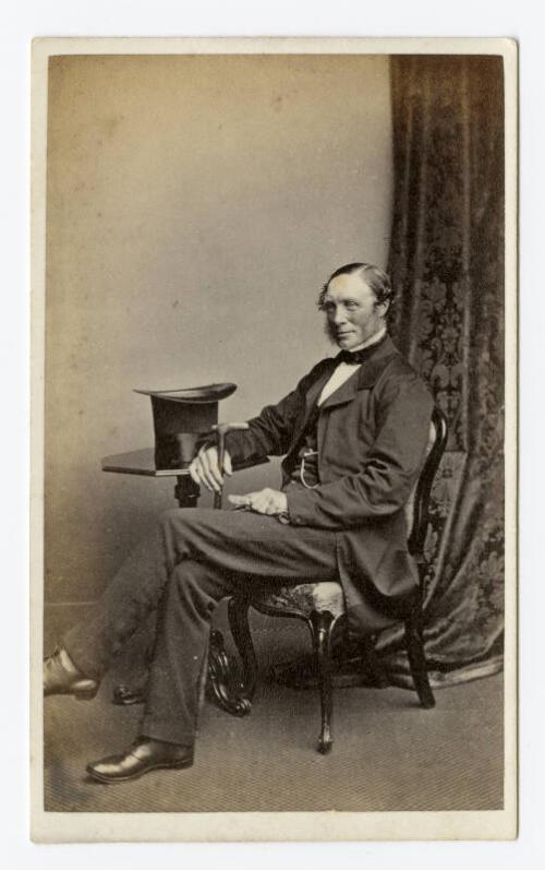 Carte de Visite - Unidentified Portrait of a Seated Man