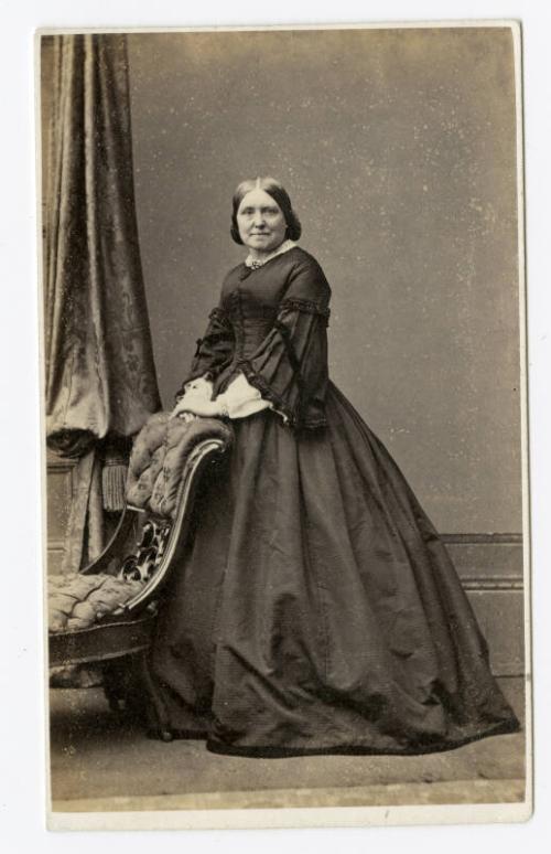 Carte de Visite of a Standing Woman