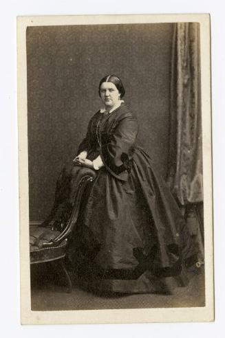 Carte de Visite - Unidentified Portrait of a Standing Woman