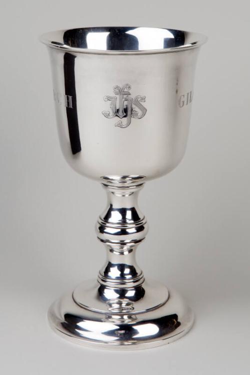 Silver Communion Goblet made by Hamilton and Inches