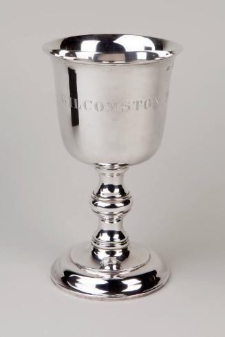 Silver Communion Goblet made by Hamilton and Inches