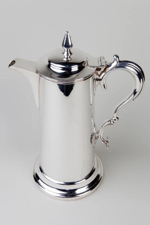 Silverplated Lidded Flagon