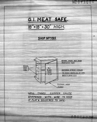 Firebeam (785) - GI Meat Safe