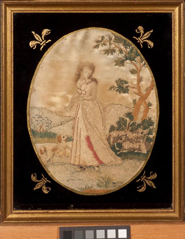 Embroidered Silk Picture