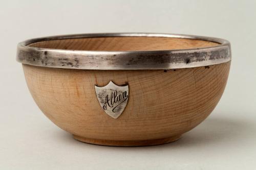 Silver Rimmed Treen Drinking Cup by Cornelius Desormeaux Saunders & James Francis Hollings (Fra…