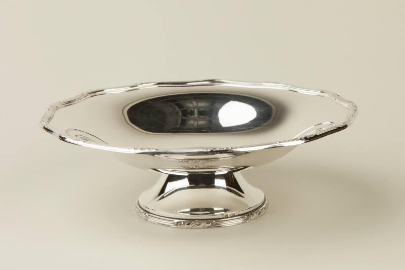 Silver Footed Dish